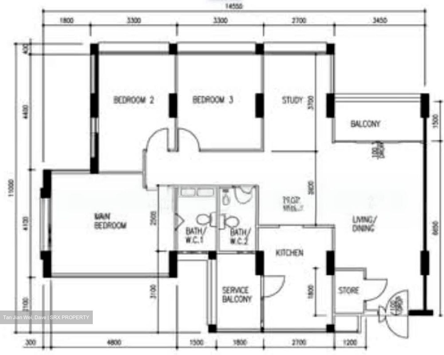 Blk 56 Cassia Crescent (Geylang), HDB 5 Rooms #593014021